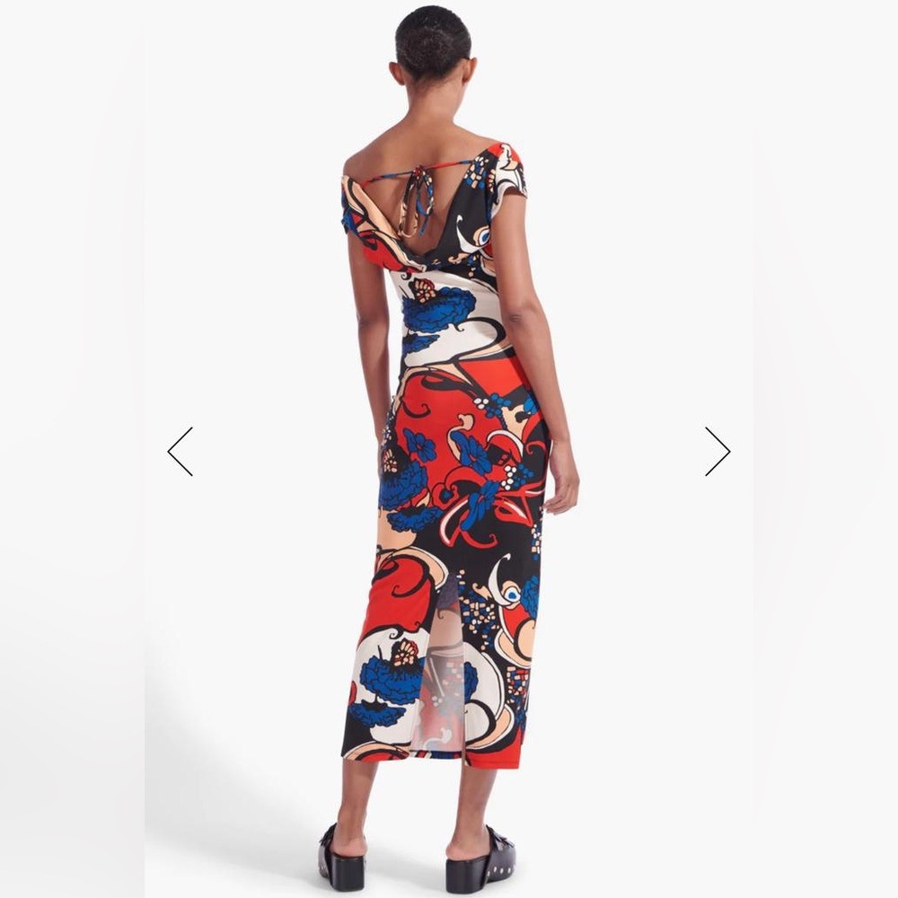 Staud Genevieve dress seaside floral XS - Picture 2 of 3
